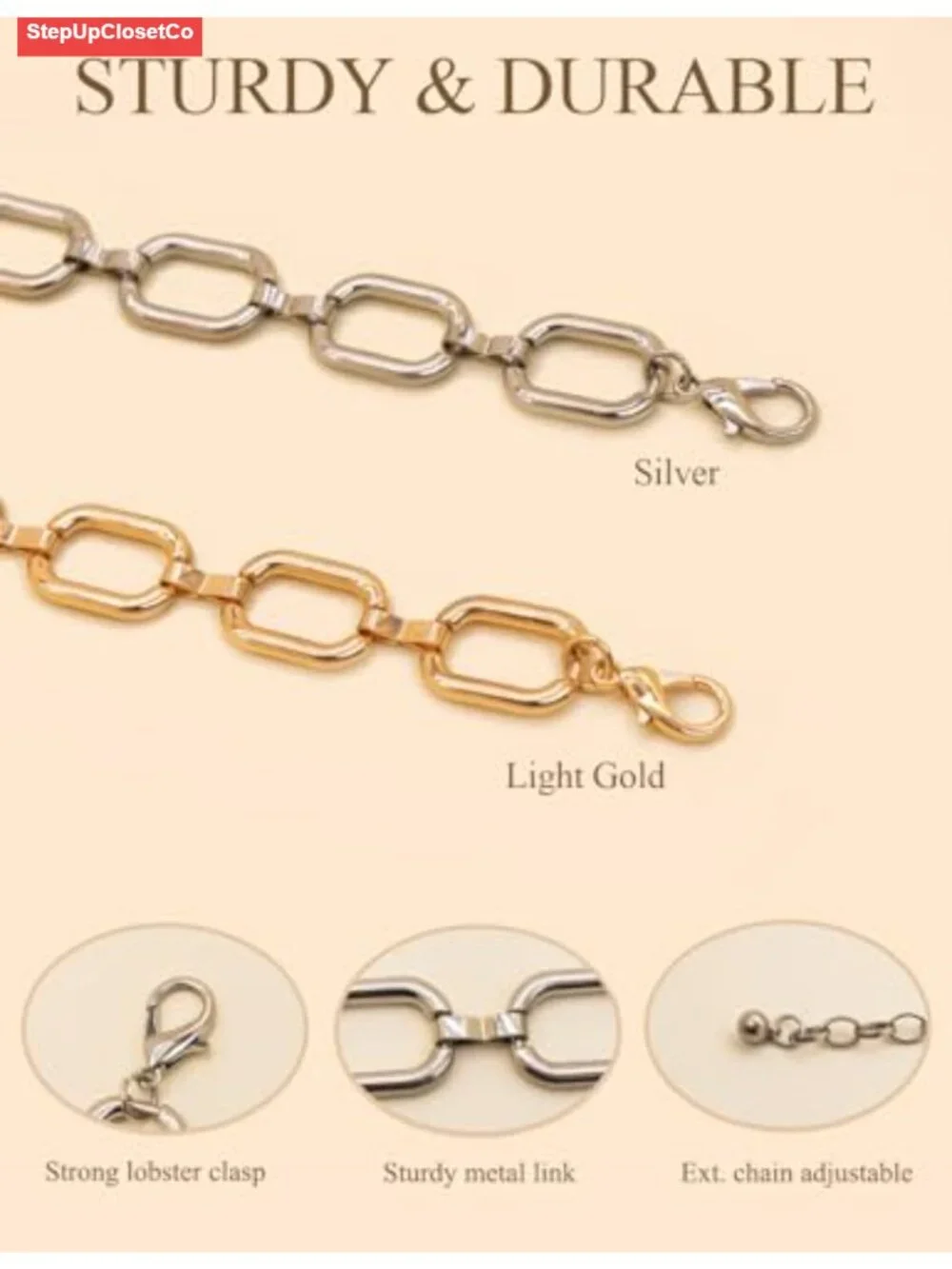 Gold Chain Belt for Women Chunky Waist Belt Dresses Jeans
